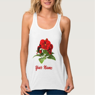 Regata Amante de Pensamentos Florais Personalizado