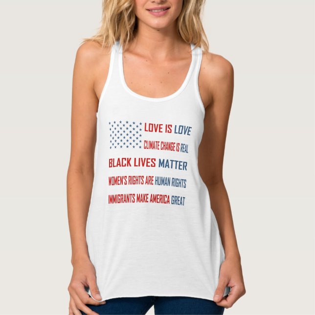 Regata Amor é Amar As Mulheres são Tanques de Racerback (Frente)