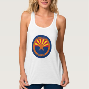 Regata Arizona estado de cobre a bandeira personalizada