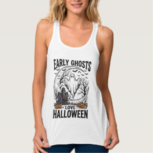 Regata Arte de gravura de fantasma de Halloween vintage a