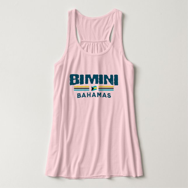 Regata Bahamas Souvenir Gift: Independência de Bimini Bah (Frente do Design)