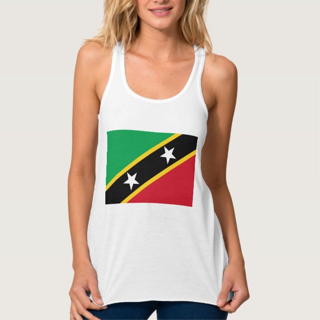 Regata Bandeira de Kitts e Nevis Santos (Caribe) (Frente)