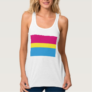 Regata bandeira do orgulho pansexual SlipperyJoe rosa âmb