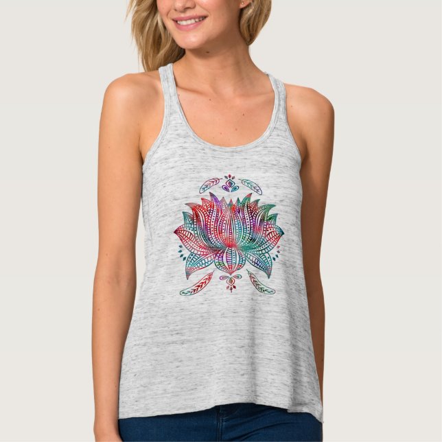 Regata Belo Lotus Flower Boho Art (Frente)