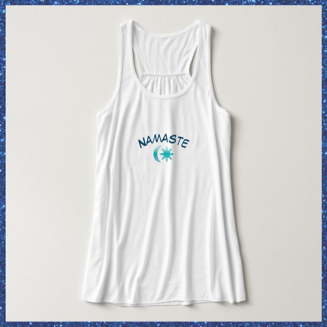 Regata Bonito Sol Azul e Lua Namaste Tea (Criador carregado)