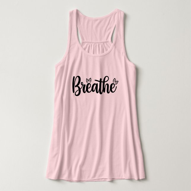 Regata Breathe Minimalist Yoga (Frente do Design)