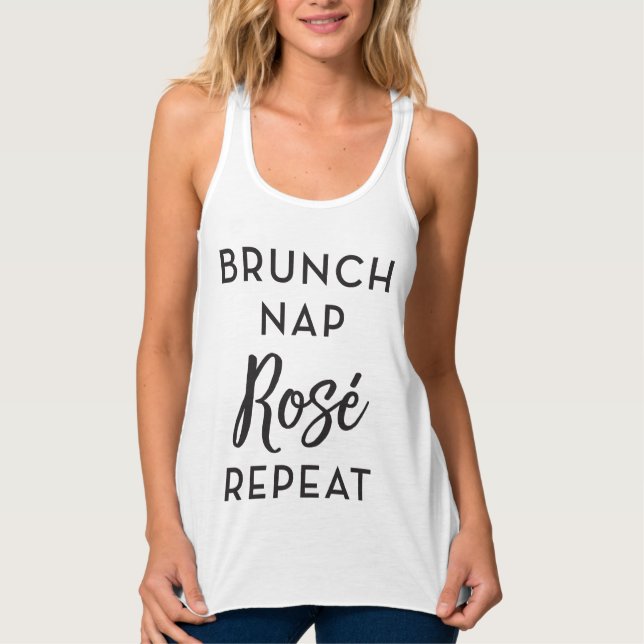 Regata Brunch Nap Rosé Repete Tanque Superior (Frente)