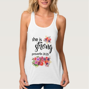 Regata Buquê Floral Colorida   Ela É Forte