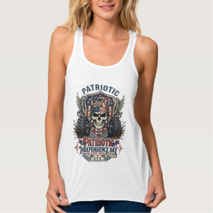 Regata Caminhão Monstro Patriótico 1776 Off Road Skull Ca