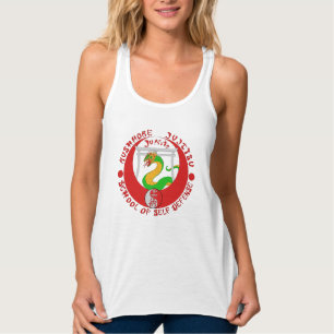 Regata Camisola de alças das senhoras do Jujitsu de