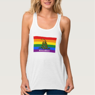 Regata Camisola de alças de Racerback do #ShootBack