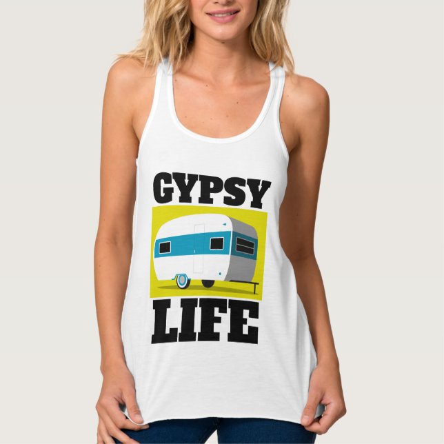 REGATA CAMPER T-SHIRTS DE CAMPER DE VIDA GYPSY (Frente)