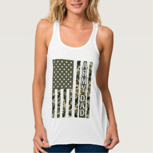 Regata Camuflagem de Pai do Exército Bandeira Americana D