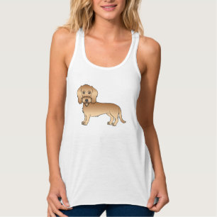 Regata Cão de Cartoons de Dachshund Cute de Whaten Wire