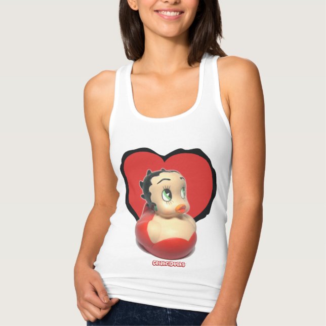 Regata Cartoon Betty Boop Tshirt CelebriDucks Caracter (Frente)