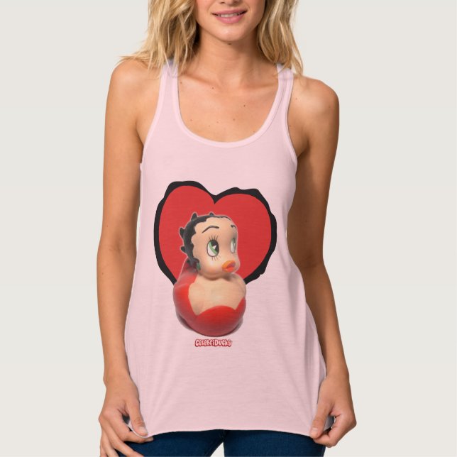 Regata Cartoon Betty Boop Tshirt CelebriDucks Caracter (Frente)