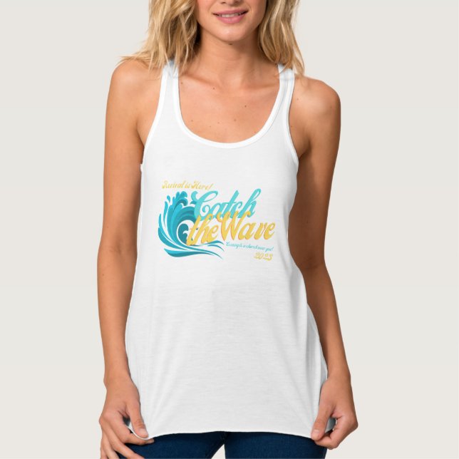 Regata Catch the Waves or Revival in 2023  T-Shirt (Frente)