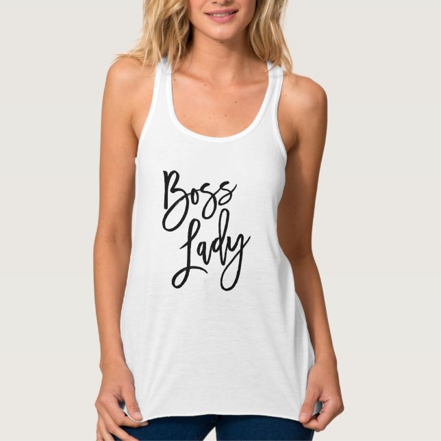 Regata Chefe Lady Trendy Lettering (Frente)