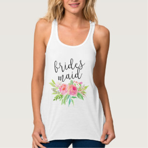 Regata Chic watercolor Floral Bridesmaid