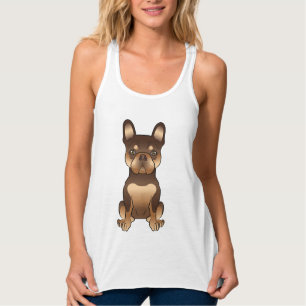 Regata Chocolate E Cão-De-Carteira Francês De Cão-Grande