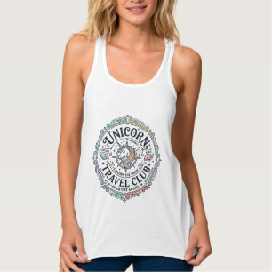 Regata Clube de Viagens Unicórnio Projeto Original Zazzle