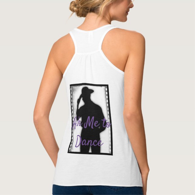 Regata Coisa do Cowboy... Me peça para dançar (Verso)