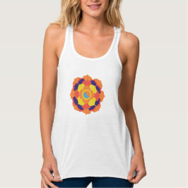 Regata Colorida Lotus Flower Yin & Yang Mandala