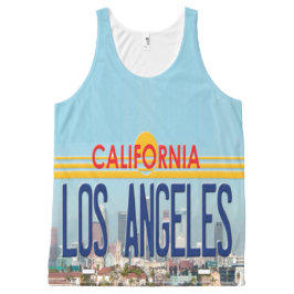 Regata Com Estampa Completa Los Angeles Califórnia