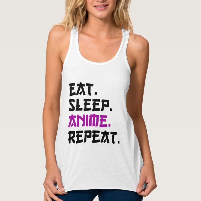 Regata Comer Dormir Anime Repetir (Frente)