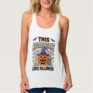 Regata Contador de Halloween Engraçado Sombrio Temporada
