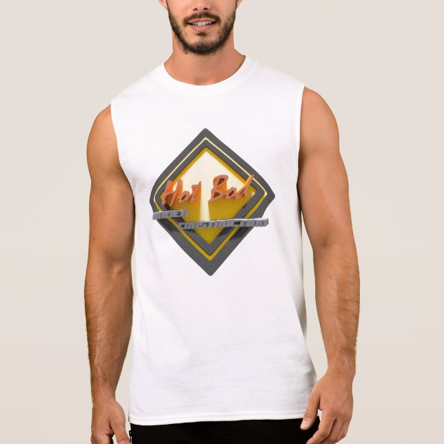 Regata Corpo quente sob o algodão T sem mangas da (Frente)