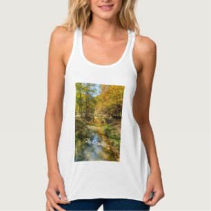 Regata Creek Autumn Reflexões Verticais Topo