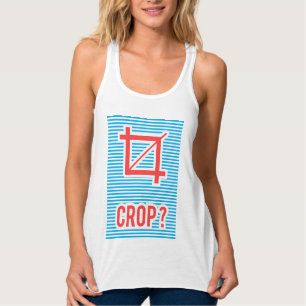 Regata Crop ?, designer gráfico para camisa, tipografia
