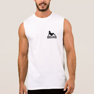 Regata De NWBears da lama da aleta t-shirt sem mangas do