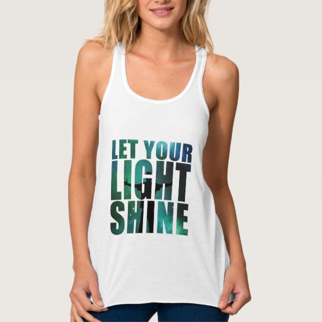 Regata DEIXE SEU LUZ brilhar (Frente)