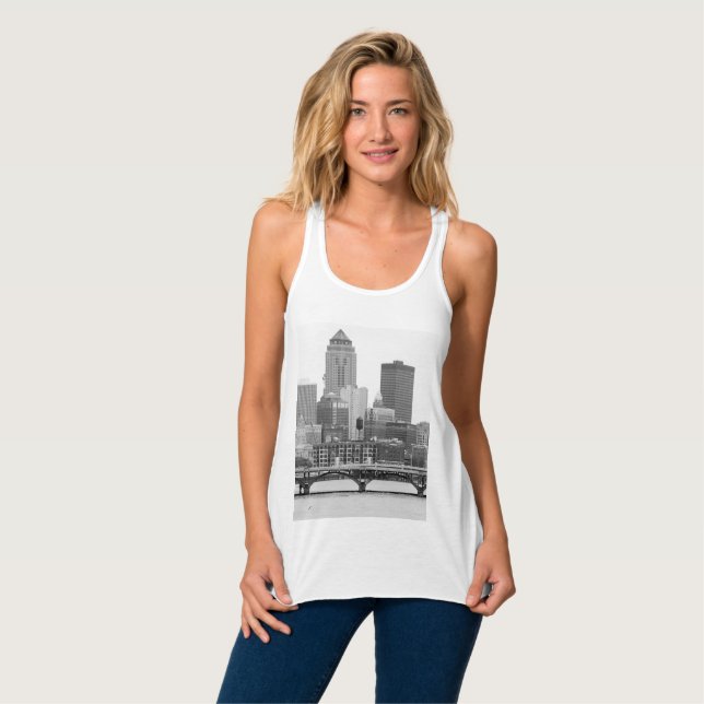 Regata Des Moines em t&c T-Shirt (Frente Completa)