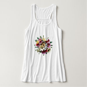 Regata design de Flores Florais 3D