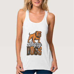 Regata Design de Tipografia Bulldog Vintage Angry Dogs_1