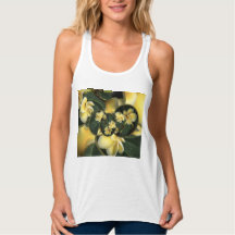 Design Frangipani - Topo do Tanque de Racerback Fe