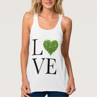 Regata dia de São Patrício | Amor | coração verde brilhan
