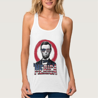 Regata Divertido Merica Patriótico Presidente Antigo Veto