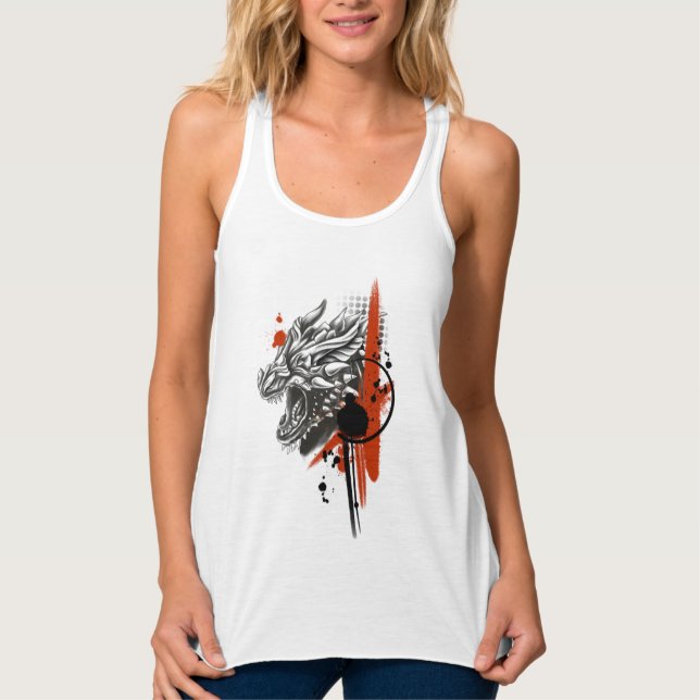 Regata Dragon Face Trash Polka (Frente)