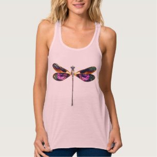 Regata Dragonfly - prata, ouro, roxo e preto