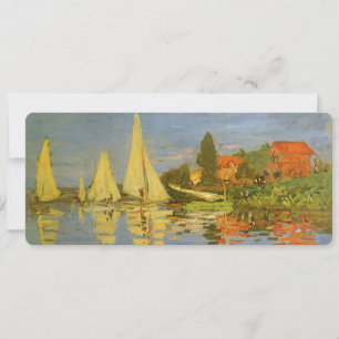 Regata em Argenteuil por Claude Monet