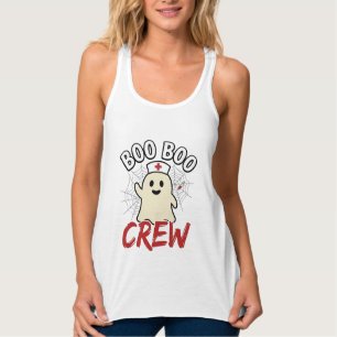 Regata Equipe Boo Boo Enfermeira de Halloween Fantasma De