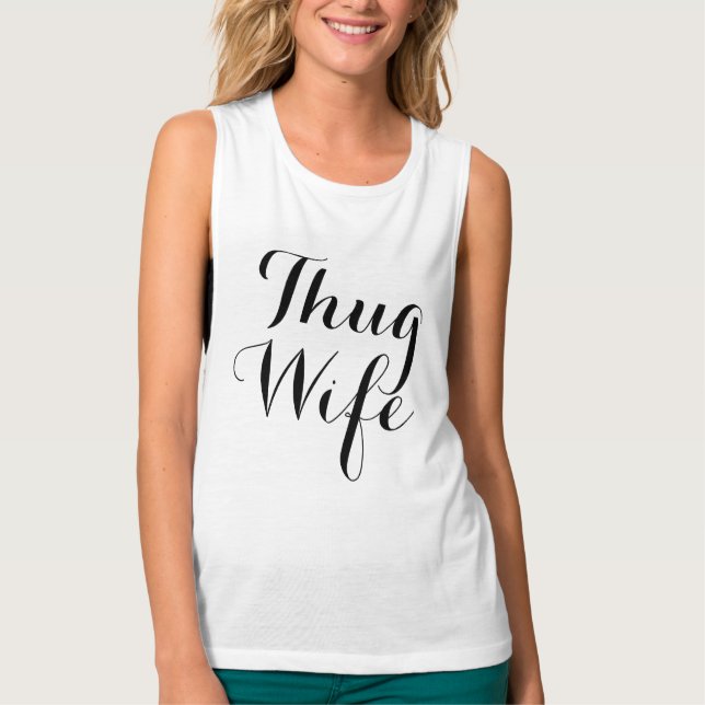 Regata Esposa do vândalo, tanque elegante (Frente)