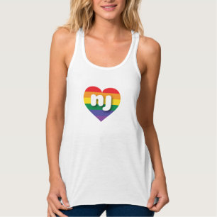 Regata Eu adoro a Orgulho gay de Nova Jersey