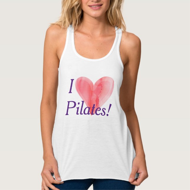 Regata Eu adoro Pilates! (Frente)