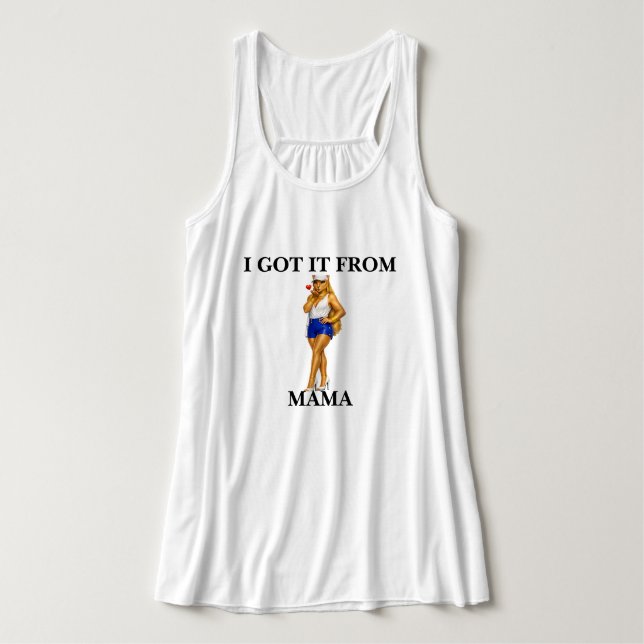 Regata Eu peguei da mamãe  (Frente do Design)