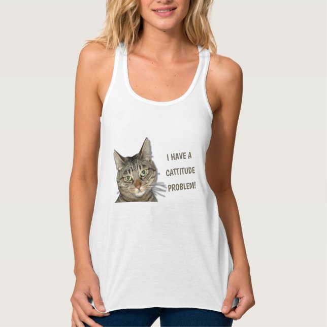 Regata Eu tenho um problema de cattitude! (Frente)